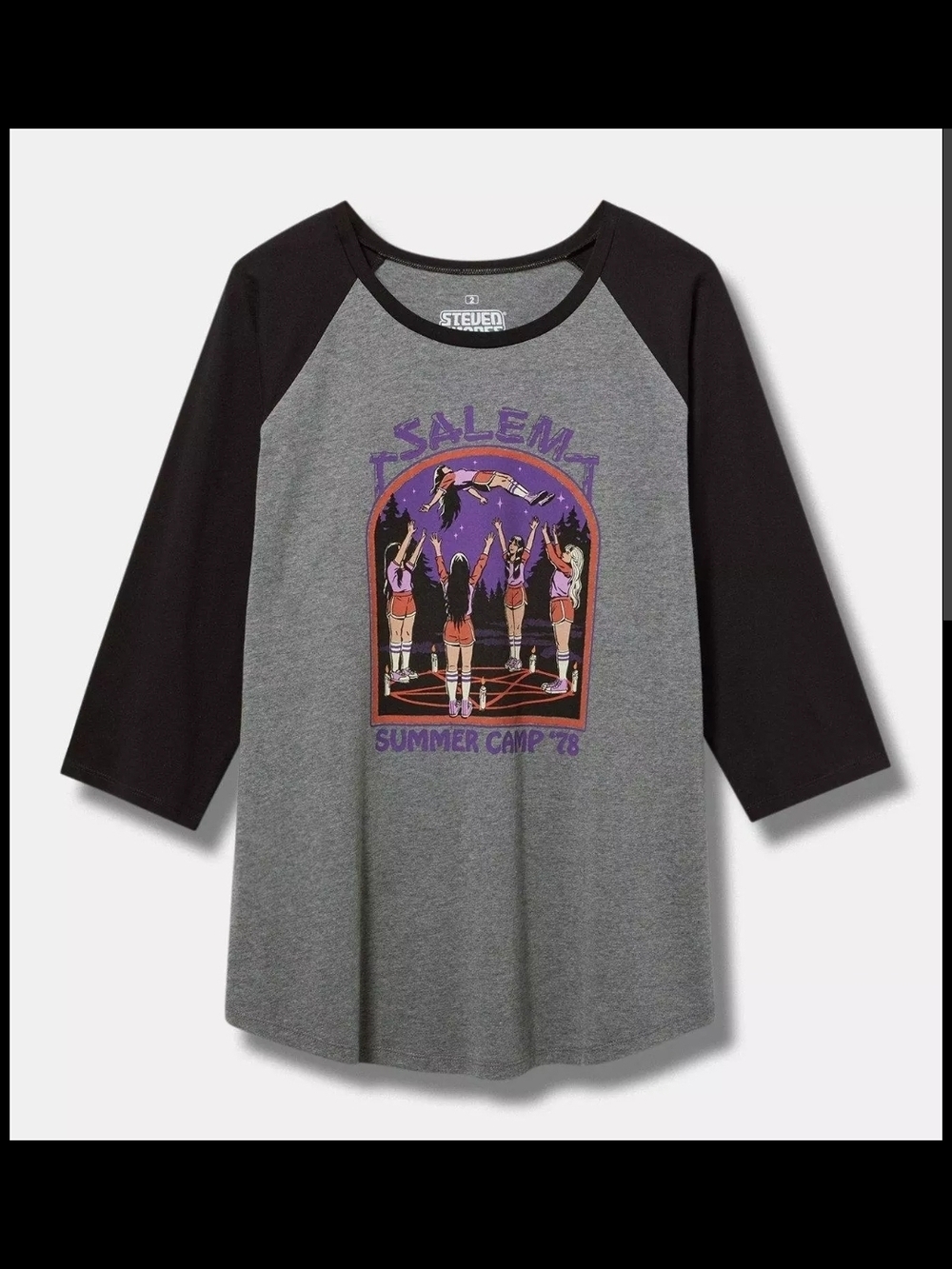 Torrid Salem Summer Camp '78 Raglan Baseball